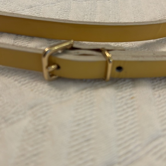 J. Crew Patent Leather Double-Wrap Skinny Belt Size Small - Picture 3 of 7